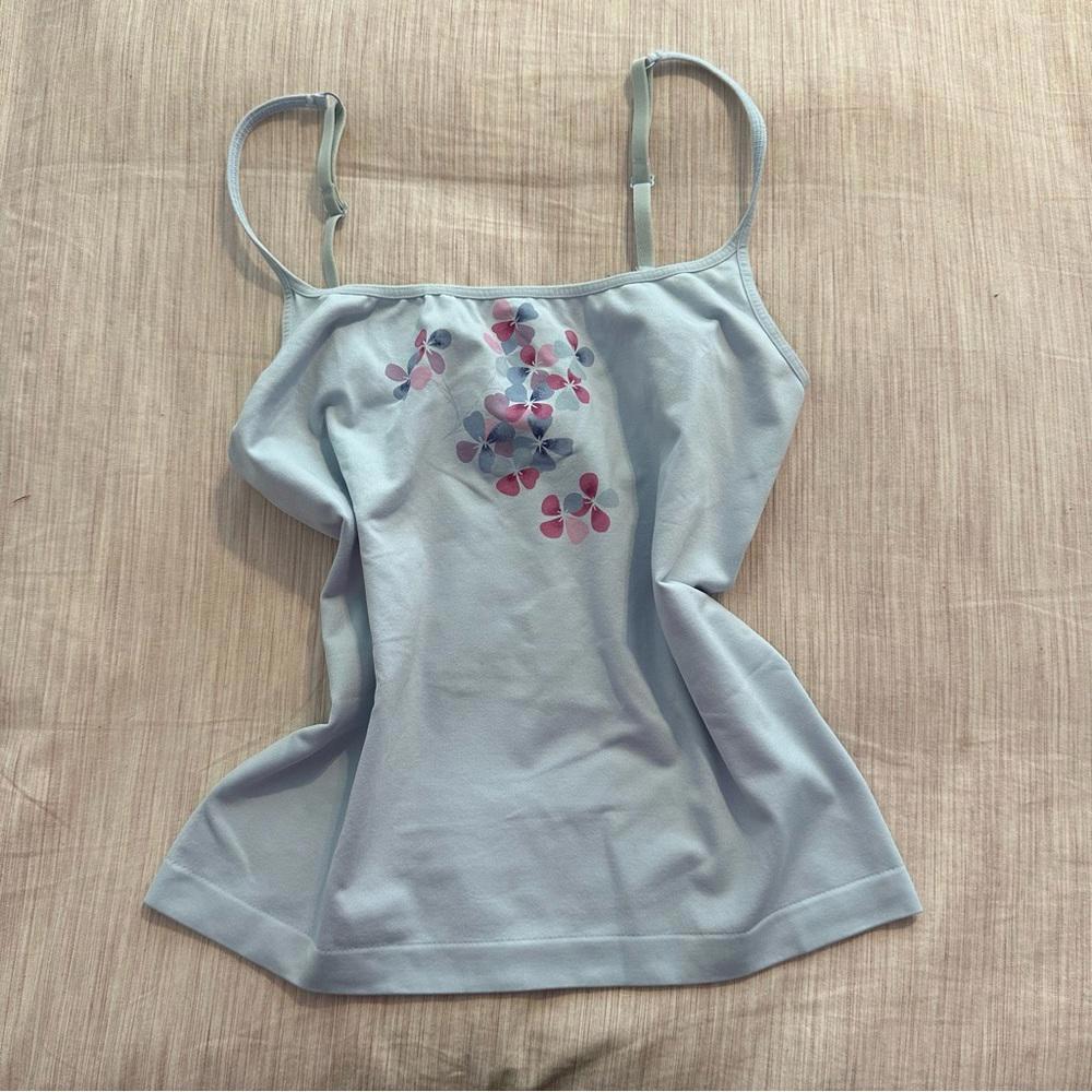 Y2K Victoria’s Secret Blue Cami Top